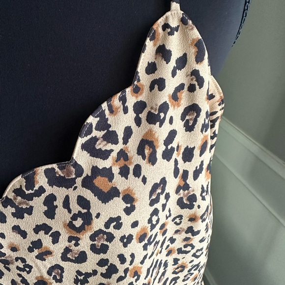 JCrew Leopard Print Women's camisole top size 4 - Picture 4 of 7